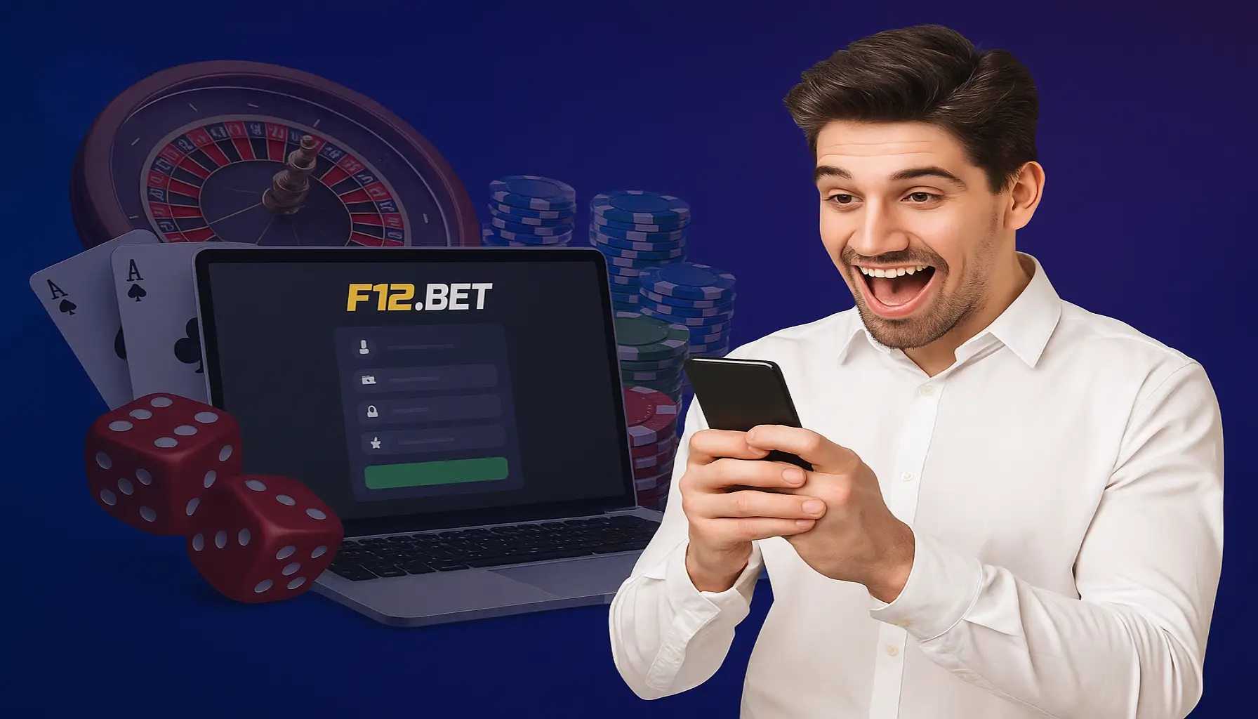 Não Perca tempo, o rRgistro na site F12.BET